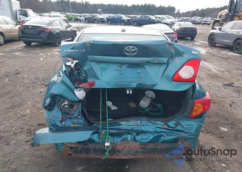 2009 Toyota Corolla Le из США, поврежденный, VIN 2T1BU40E79C142638